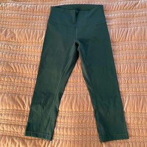 WUNDER UNDER Crop legging (high rise) Luxetreme 21”